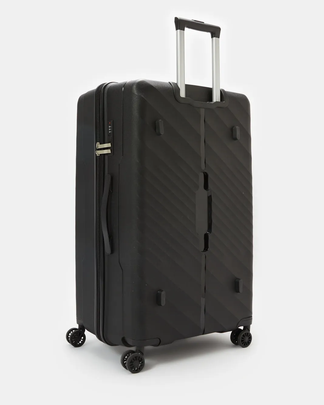 Black Pp Trolley Luggage (24Inch)