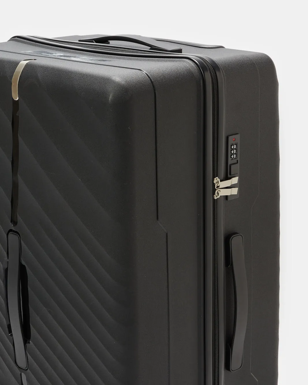 Black Pp Trolley Luggage (24Inch)