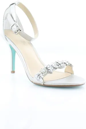 Blue by Betsey Johnson Women's Sb-Erin Heeled Sandal