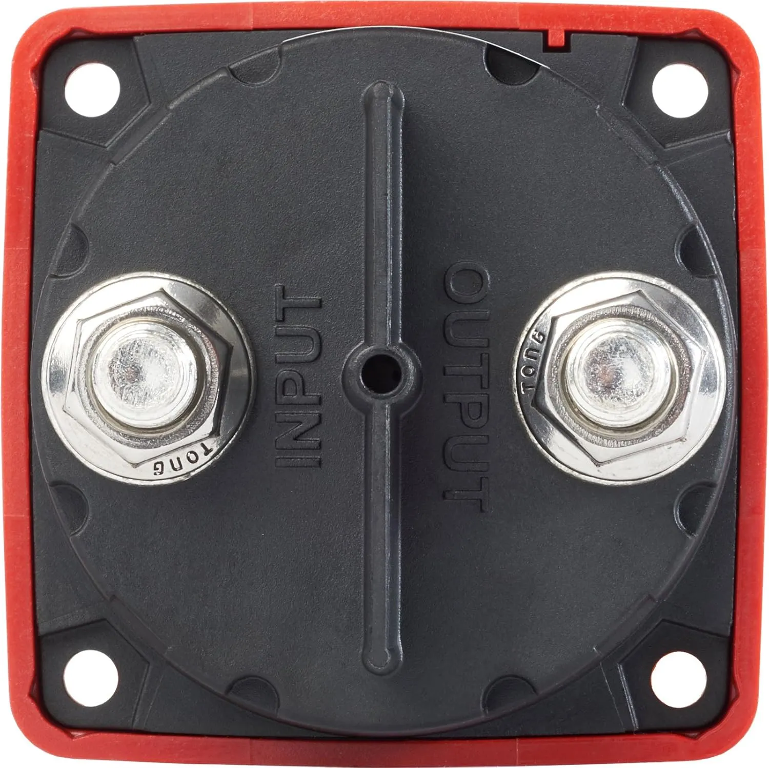 Blue Sea Systems 6004 m-Series Battery Switch ON/OFF Locking, Red