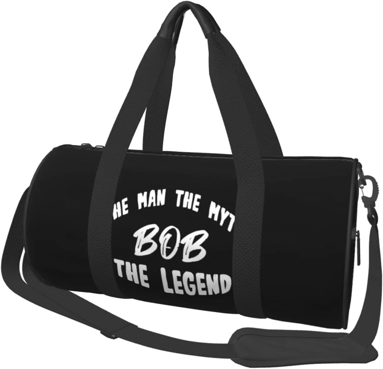 Bob The Man The Myth The Legend Duffel Bag Gym Bag Travel Sports Tote Large Foldable Beach Swim Yoga5
