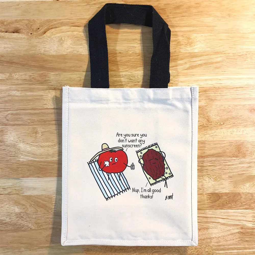 Breelings - Food Designs - Canvas Bags