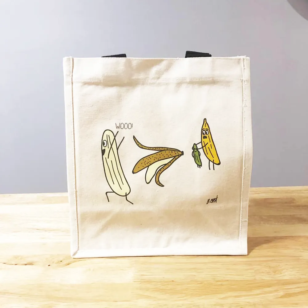 Breelings - Food Designs - Canvas Bags