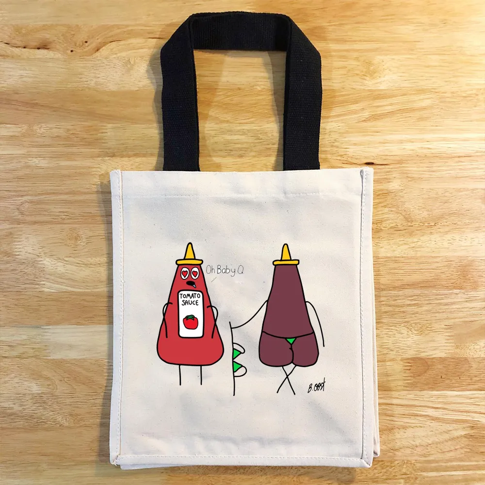 Breelings - Food Designs - Canvas Bags