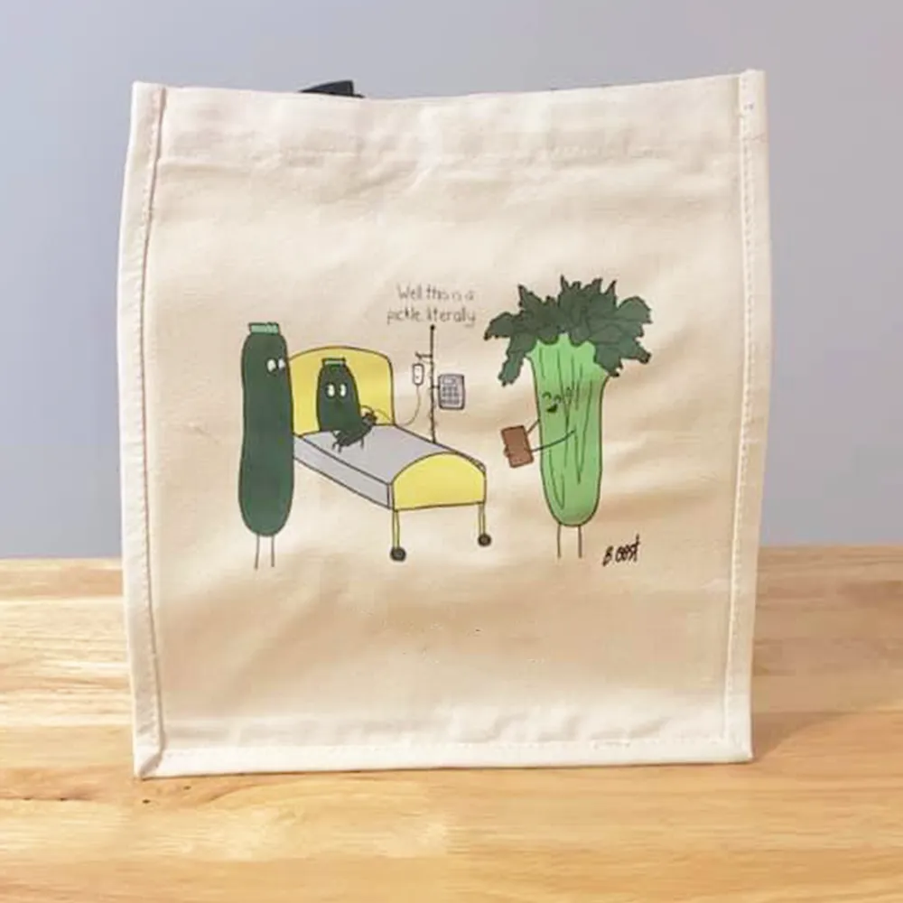 Breelings - Food Designs - Canvas Bags