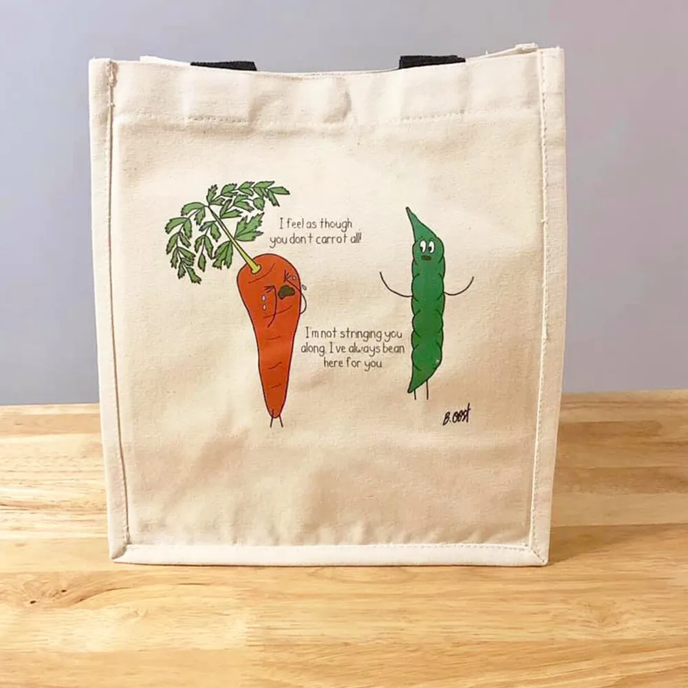 Breelings - Food Designs - Canvas Bags