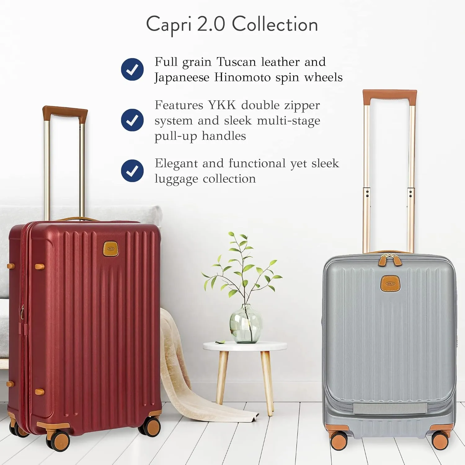 Bric's Capri 2.0 21" Spinner w/Pocket Expandable