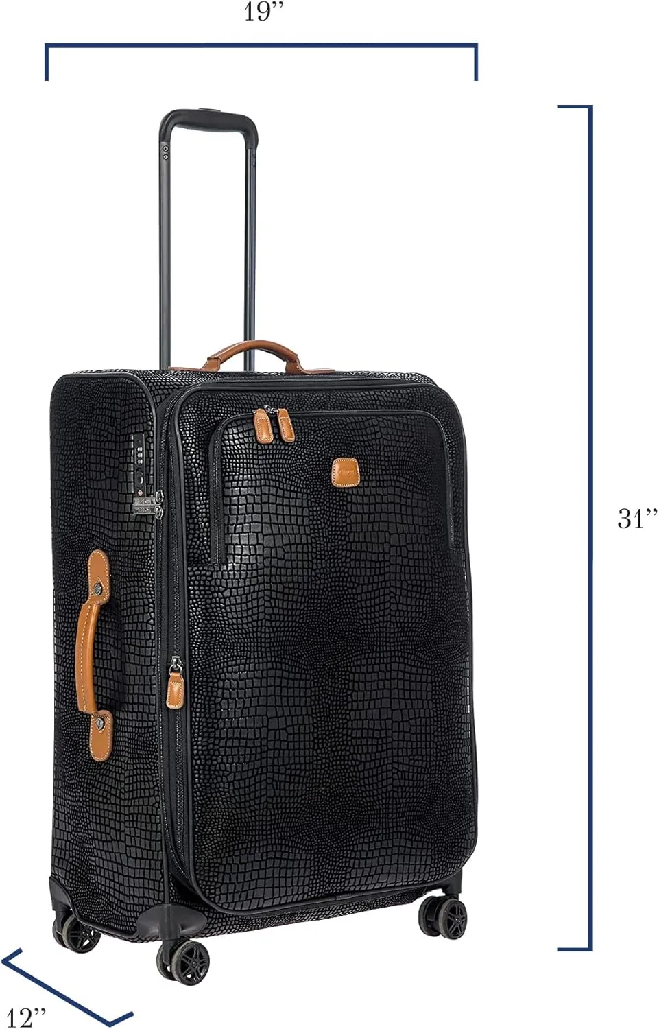 Bric's MY SAFARI 30" EXPANDABLE SPINNER - 001 BLACK