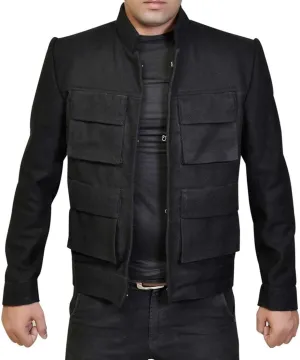 Brown Suede Leather Jacket for Men - Brown & Dark Brown Real Suede Leather Stylish Jacket for Mens