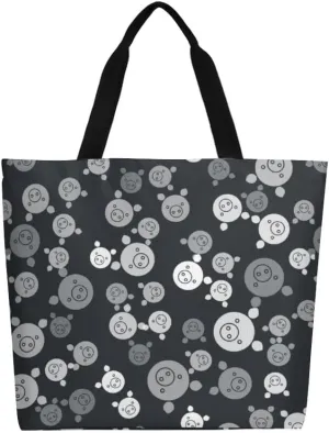 Canvas Tote Bag Large Women Casual Shoulder Bag Handbag Reusable Beach Shopping Grocery Bag For Outdoors