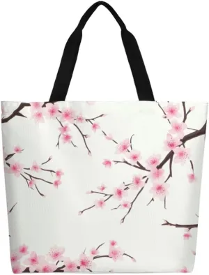 Canvas Tote Bag Large Women Casual Shoulder Bag Handbag Reusable Beach Shopping Grocery Bag For Outdoors