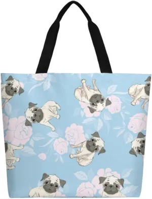 Canvas Tote Bag Large Women Casual Shoulder Bag Handbag Reusable Beach Shopping Grocery Bag For Outdoors