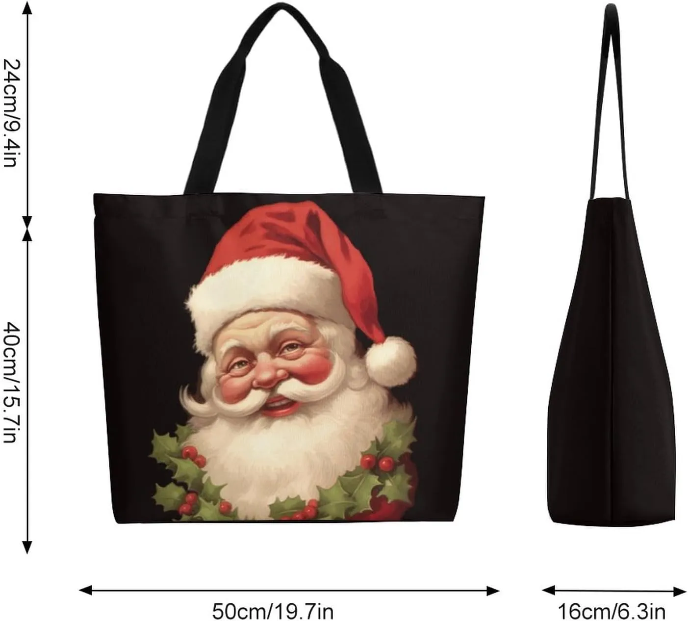 Canvas Tote Bag Large Women Casual Shoulder Bag Handbag Reusable Beach Shopping Grocery Bag For Outdoors
