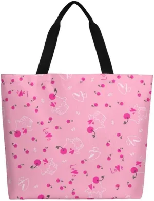 Canvas Tote Bag Large Women Casual Shoulder Bag Handbag Reusable Beach Shopping Grocery Bag For Outdoors