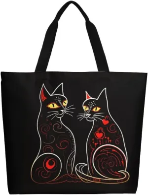 Canvas Tote Bag Large Women Casual Shoulder Bag Handbag Reusable Beach Shopping Grocery Bag For Outdoors