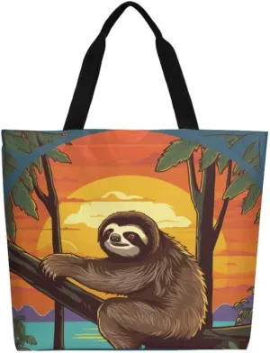 Canvas Tote Bag Large Women Casual Shoulder Bag Handbag Reusable Beach Shopping Grocery Bag For Outdoors