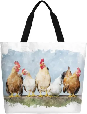 Canvas Tote Bag Large Women Casual Shoulder Bag Handbag Reusable Beach Shopping Grocery Bag For Outdoors