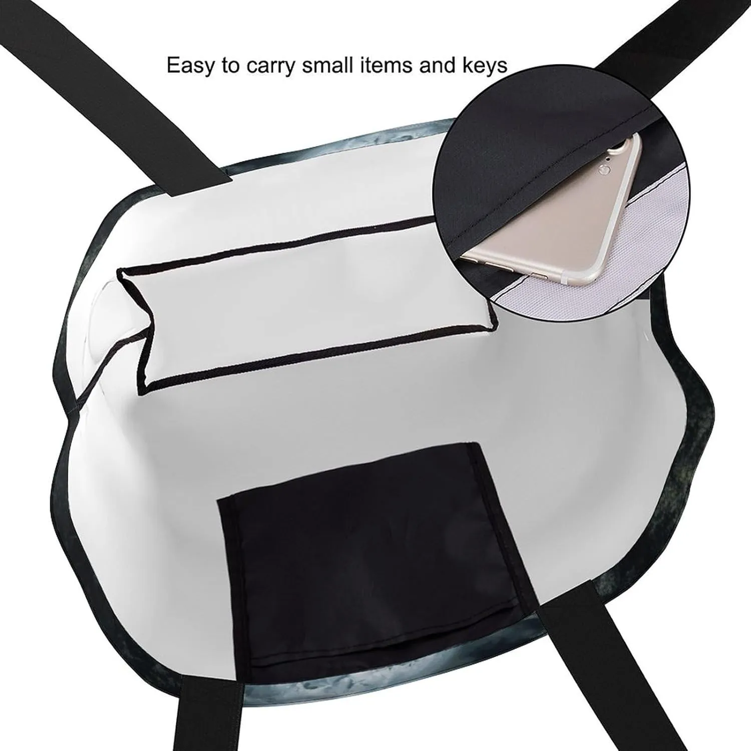 Canvas Tote Bag Large Women Casual Shoulder Bag Handbag Reusable Beach Shopping Grocery Bag For Outdoors