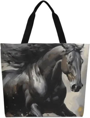Canvas Tote Bag Large Women Casual Shoulder Bag Handbag Reusable Beach Shopping Grocery Bag For Outdoors