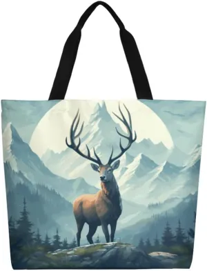 Canvas Tote Bag Large Women Casual Shoulder Bag Handbag Reusable Beach Shopping Grocery Bag For Outdoors