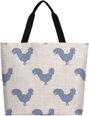 Canvas Tote Bag Large Women Casual Shoulder Bag Handbag Reusable Beach Shopping Grocery Bag For Outdoors