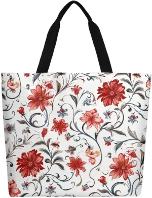 Canvas Tote Bag Large Women Casual Shoulder Bag Handbag Reusable Beach Shopping Grocery Bag For Outdoors