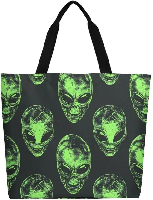 Canvas Tote Bag Large Women Casual Shoulder Bag Handbag Reusable Beach Shopping Grocery Bag For Outdoors