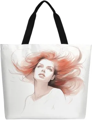 Canvas Tote Bag Large Women Casual Shoulder Bag Handbag Reusable Beach Shopping Grocery Bag For Outdoors