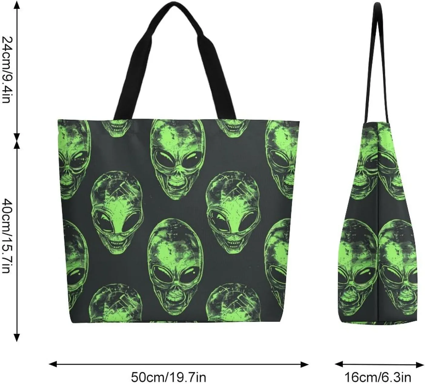 Canvas Tote Bag Large Women Casual Shoulder Bag Handbag Reusable Beach Shopping Grocery Bag For Outdoors