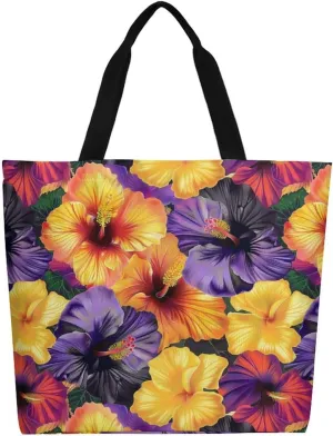 Canvas Tote Bag Large Women Casual Shoulder Bag Handbag Reusable Beach Shopping Grocery Bag For Outdoors