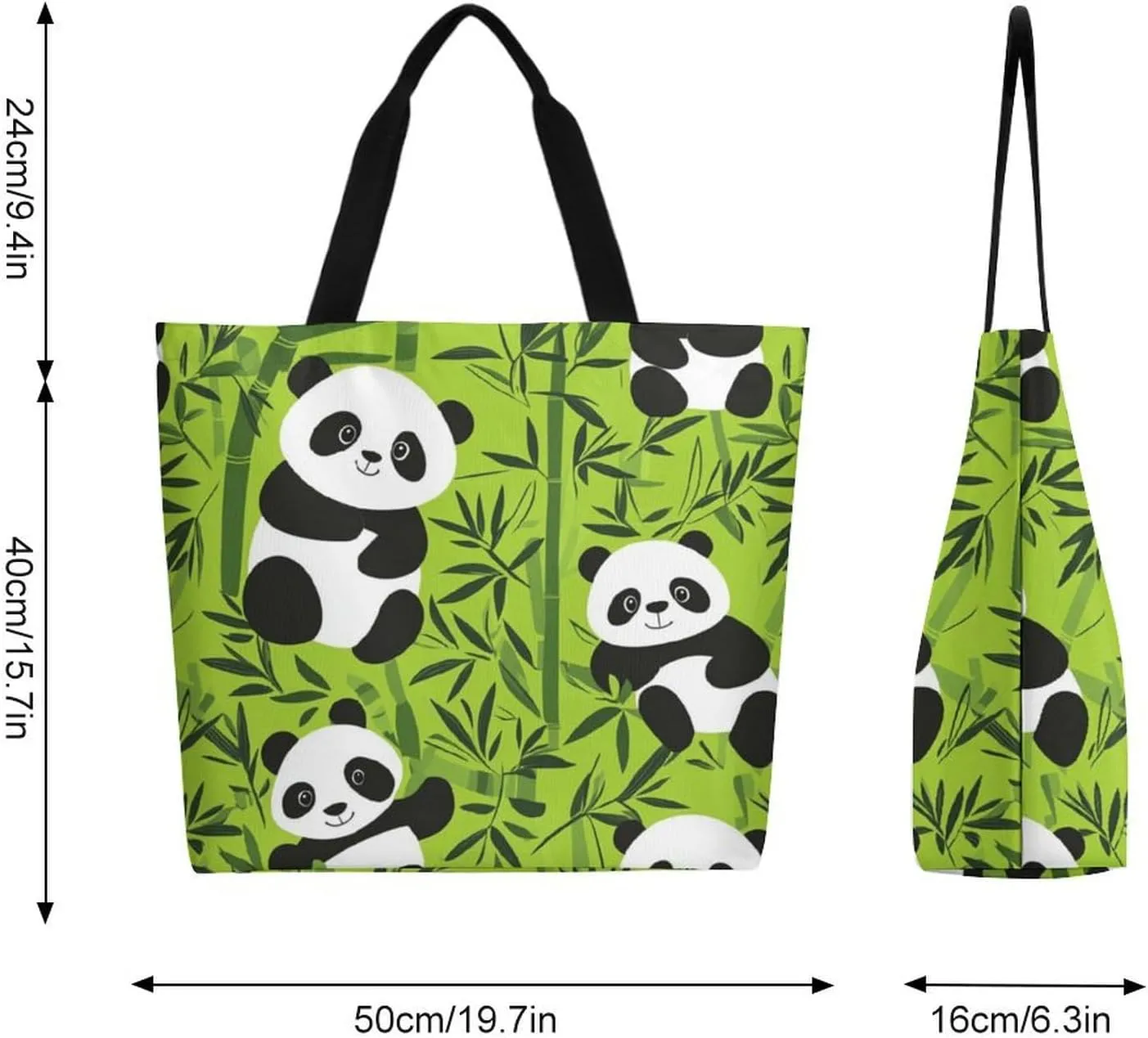 Canvas Tote Bag Large Women Casual Shoulder Bag Handbag Reusable Beach Shopping Grocery Bag For Outdoors