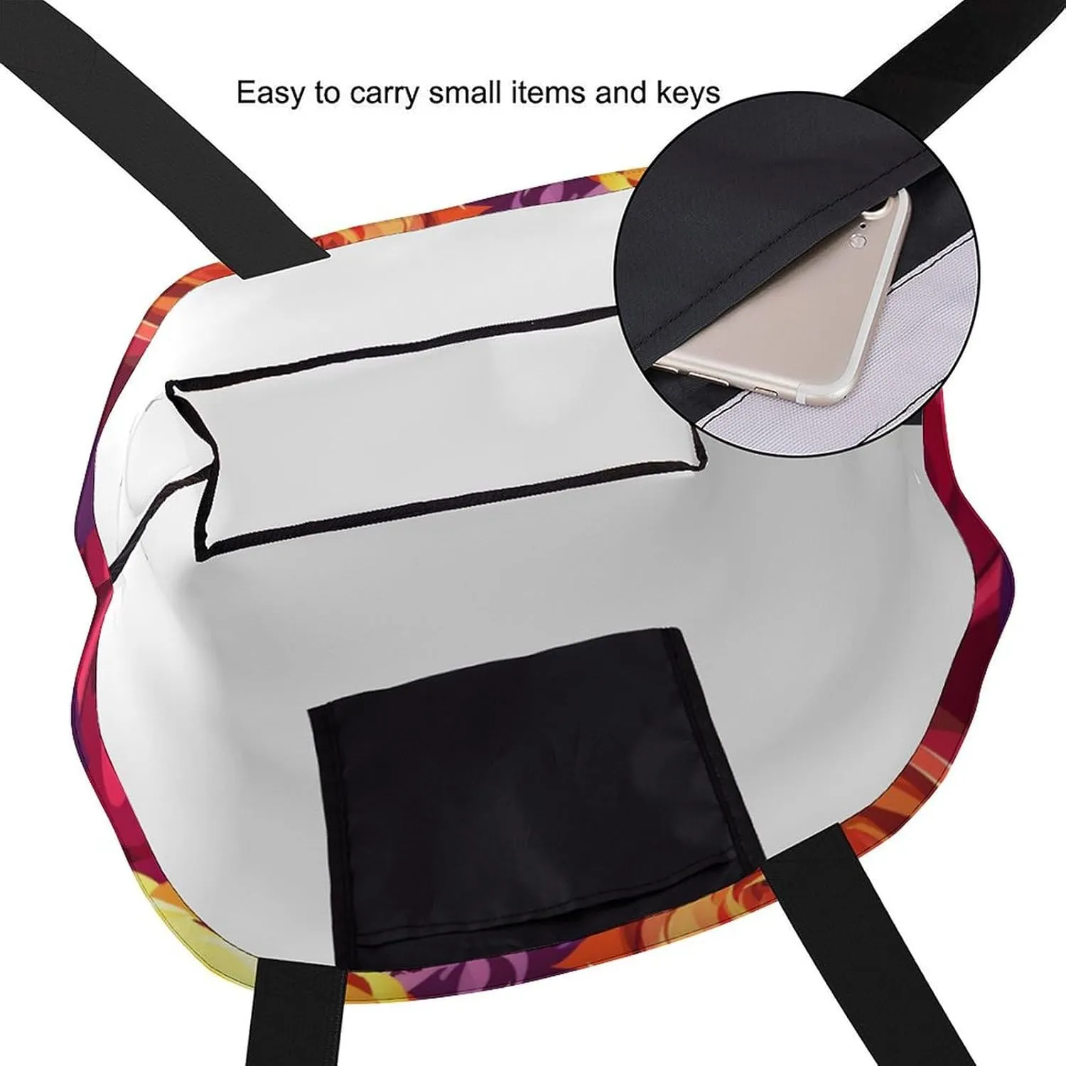 Canvas Tote Bag Large Women Casual Shoulder Bag Handbag Reusable Beach Shopping Grocery Bag For Outdoors