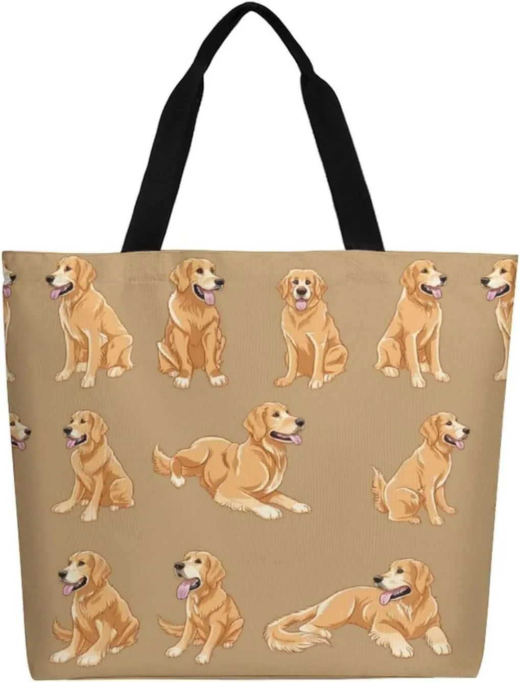 Canvas Tote Bag Large Women Casual Shoulder Bag Handbag Reusable Beach Shopping Grocery Bag For Outdoors