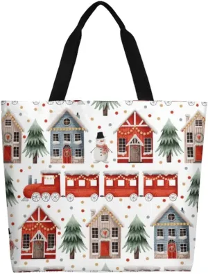 Canvas Tote Bag Large Women Casual Shoulder Bag Handbag Reusable Beach Shopping Grocery Bag For Outdoors