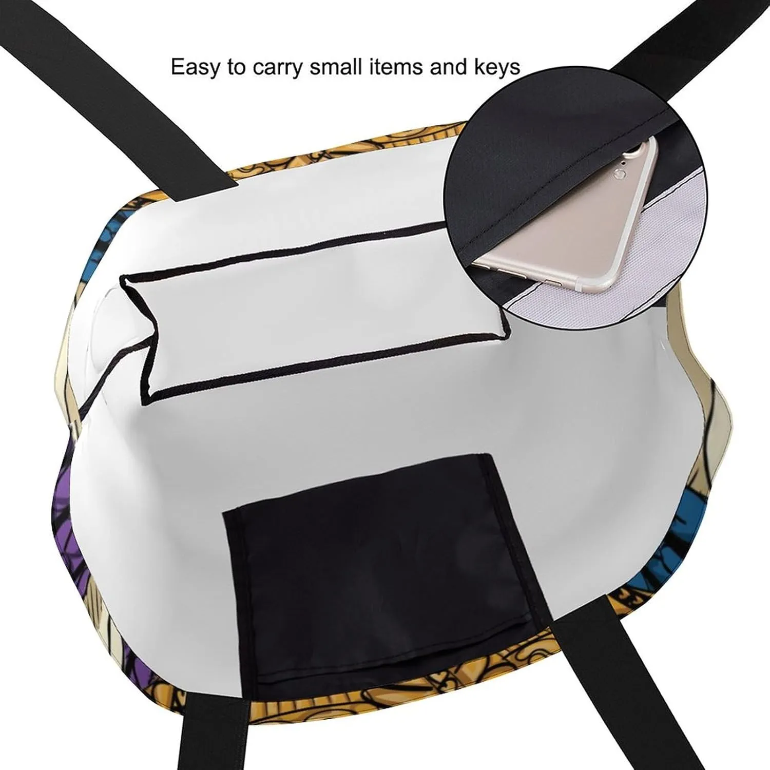 Canvas Tote Bag Large Women Casual Shoulder Bag Handbag Reusable Beach Shopping Grocery Bag For Outdoors