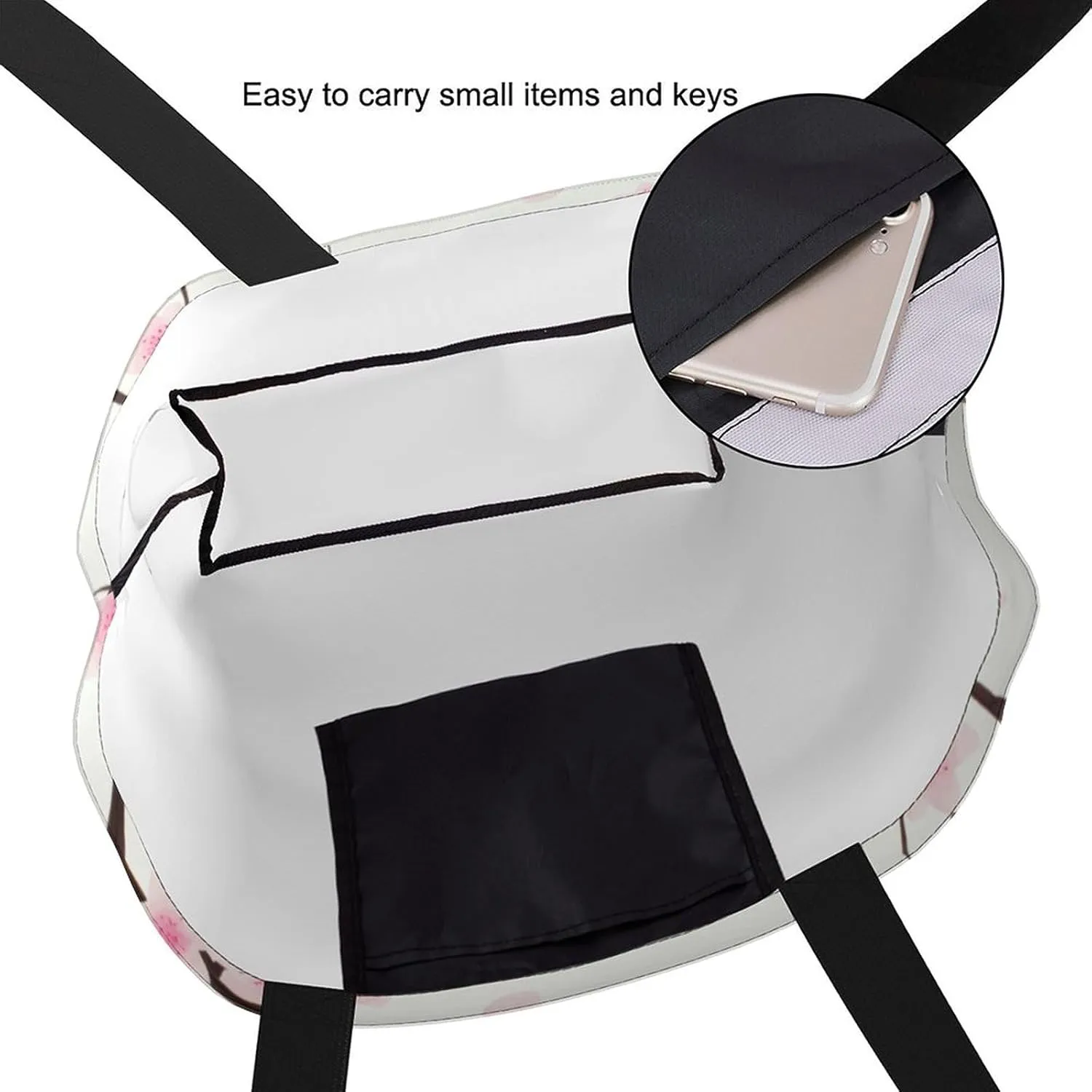 Canvas Tote Bag Large Women Casual Shoulder Bag Handbag Reusable Beach Shopping Grocery Bag For Outdoors