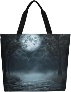 Canvas Tote Bag Large Women Casual Shoulder Bag Handbag Reusable Beach Shopping Grocery Bag For Outdoors