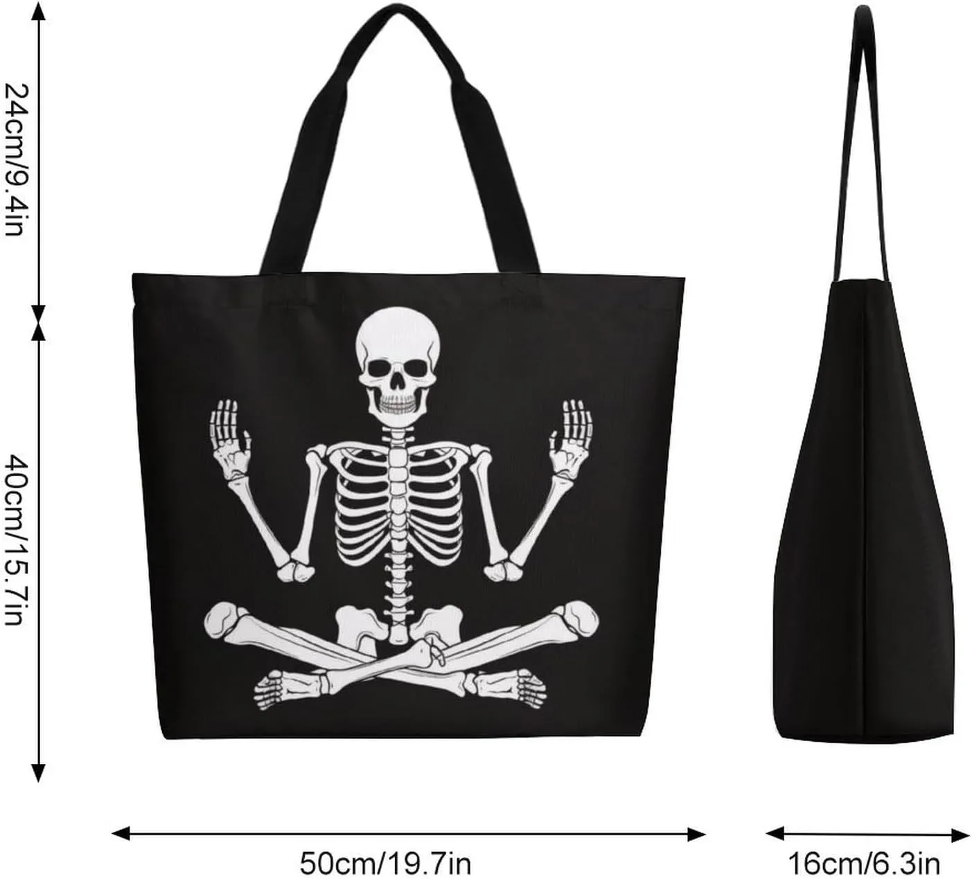 Canvas Tote Bag Large Women Casual Shoulder Bag Handbag Reusable Beach Shopping Grocery Bag For Outdoors