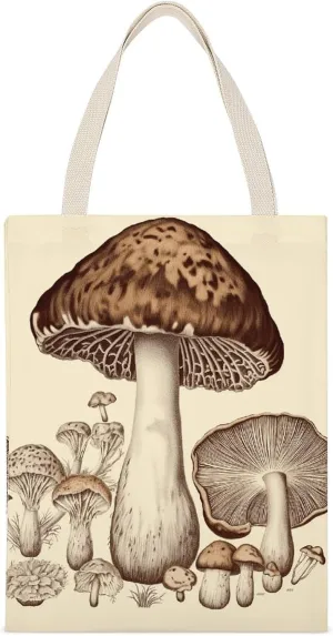 CanvasToteBagDoubleSidedPrintStylishReusableShoppingBagforDailyUse