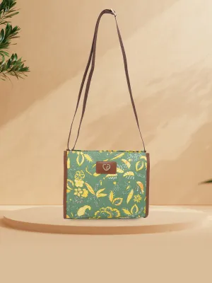 Caprese Hazel Medium Olive Sling Bag