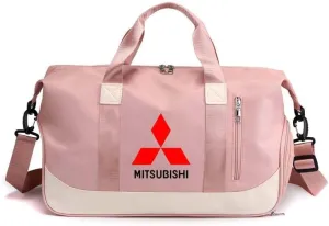 Car Travel Duffel Bag for Mitsubishi L200 Space Star, Travel Duffle Bag Weekender Bags Travel Bag Weekender Overnight Bag Sports Gym Tote Bag Travel Carry on Bag Accessories,Pink-A