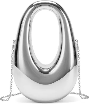CARIEDO Women Flap Evening Tote Bag Acrylic Clutch Bridal Wallet for Wedding Prom Night Party