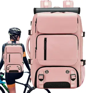 Carry on Travel Backpack, 46x30x16cm Duffel Backpack for Outdoor Travel, Straddle Travel Bag with Detachable Shoulder Strap for Hiking, College, Business Trip, Outdoor Activities, Traveling
