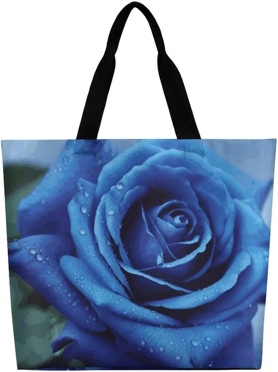Cartoon Cute Otter Tote Bag for Women Reusable Grocery Shoulder Bag Shopping Bags for Travel, Groceries