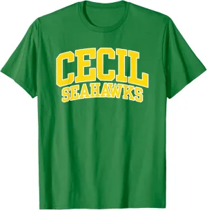Cecil College Apparel Sports Fan T-Shirt