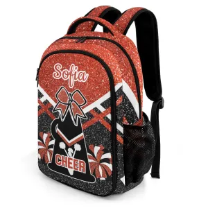 Cheer Cheerleader Backpack for Man and Women Sports Activity Gift Personality Name