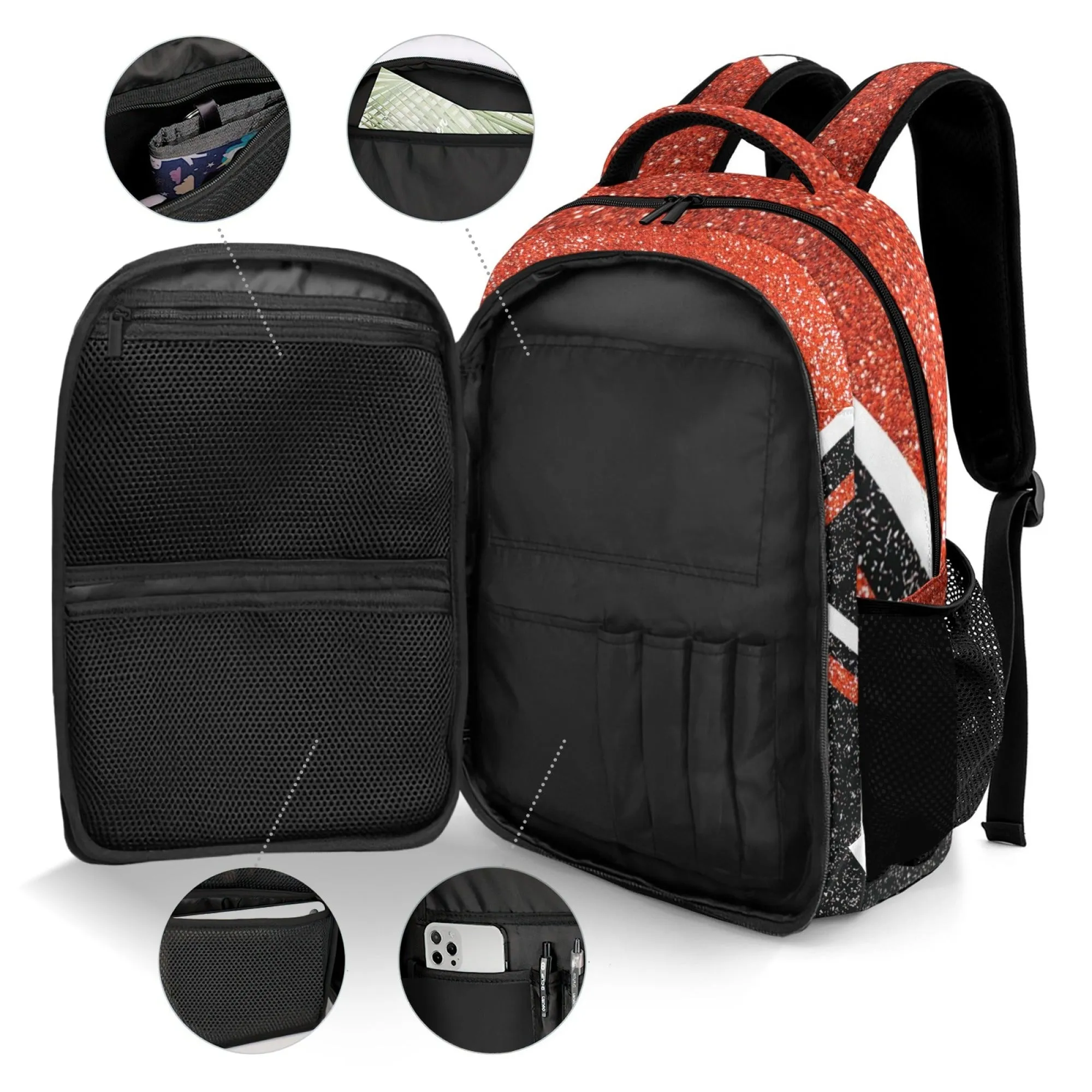 Cheer Cheerleader Backpack for Man and Women Sports Activity Gift Personality Name