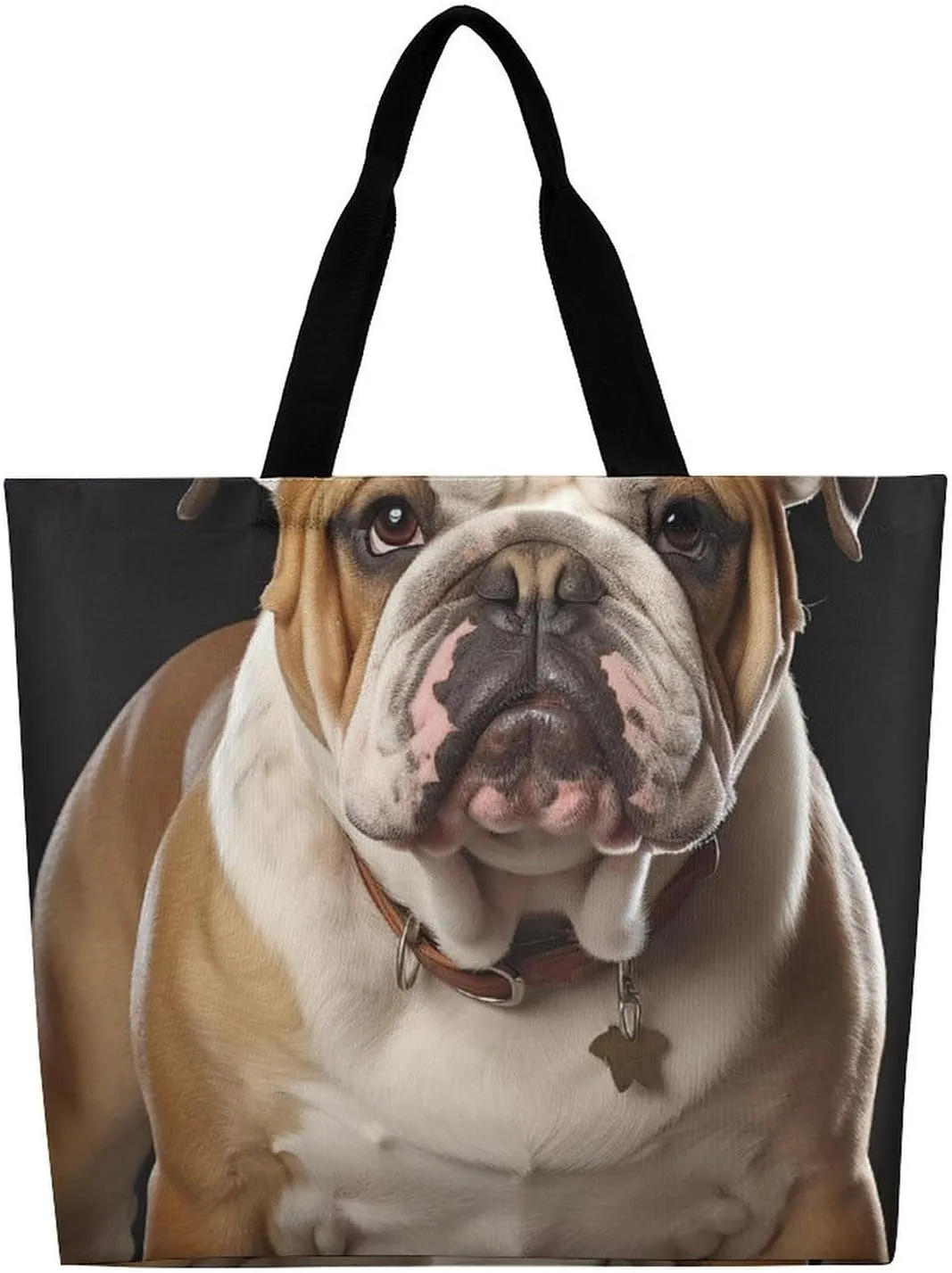 Chinese Style Mandarin Ducks Tote Bag for Women Reusable Grocery Shoulder Bags Shopping Bag for Travel, Groceries