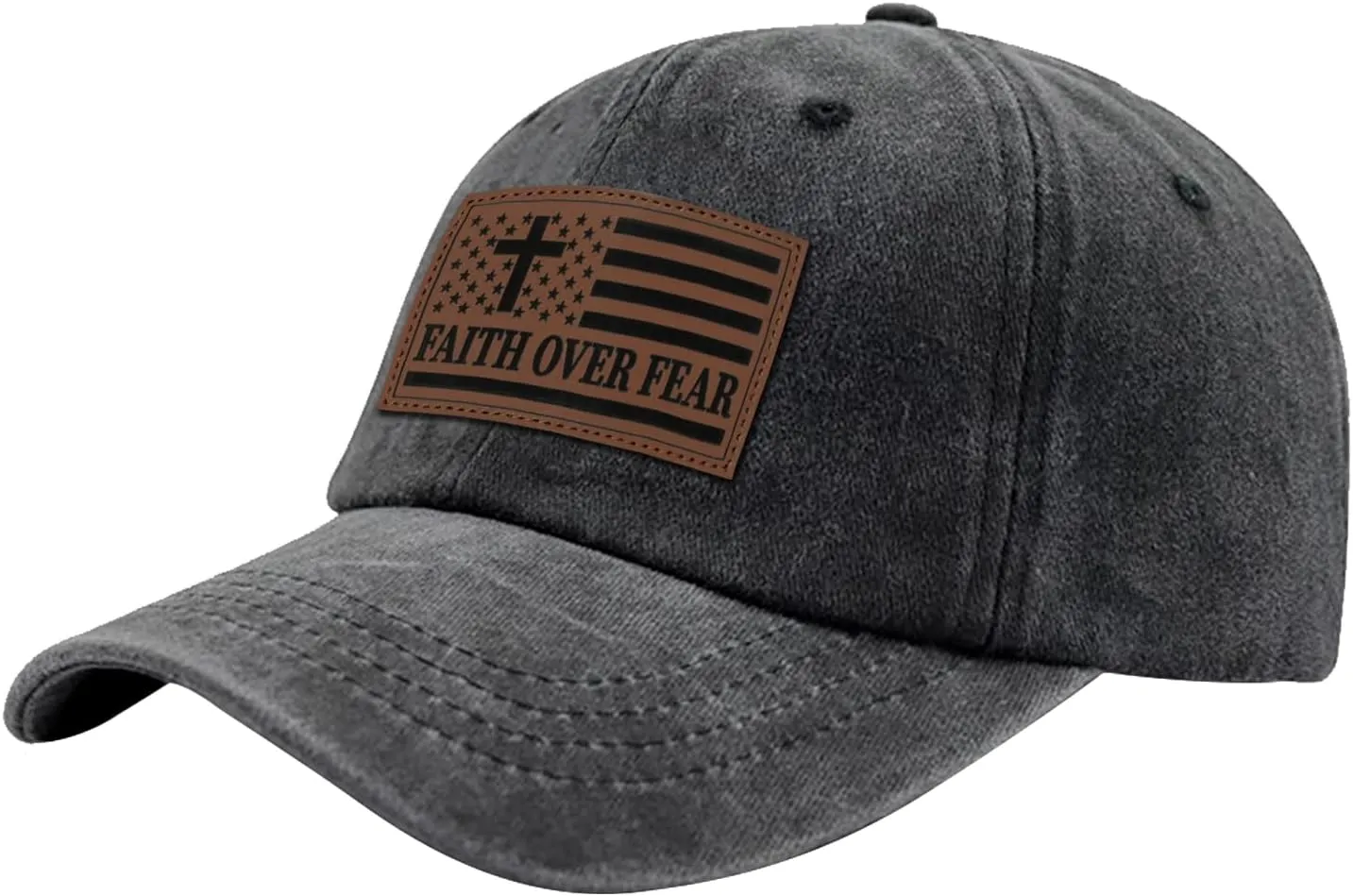 Christian Gifts for Men Women，Christian Hats，Faith Country Hat,Jesus Trucker Hats Mesh-Back Baseball Cap