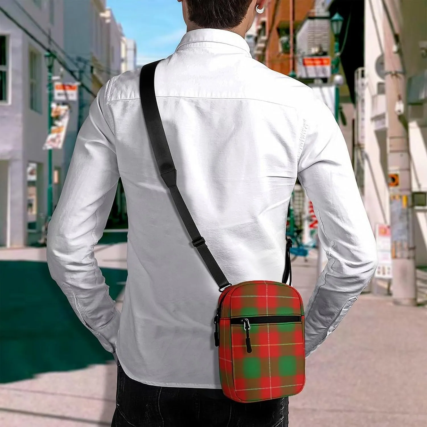 Clan MacFie Detachable Shoulder Strap Small Shoulder Bag Unisex